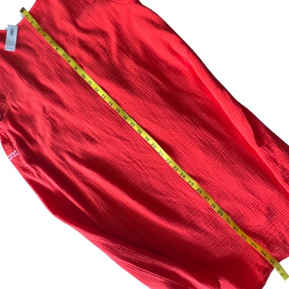 🌸4/$50🌸 NEW Old Navy Gauze Cotton Dress with Embroidery Detailing - Picture 10 of 16